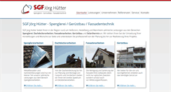 Desktop Screenshot of joerg-huetter-sgf.de